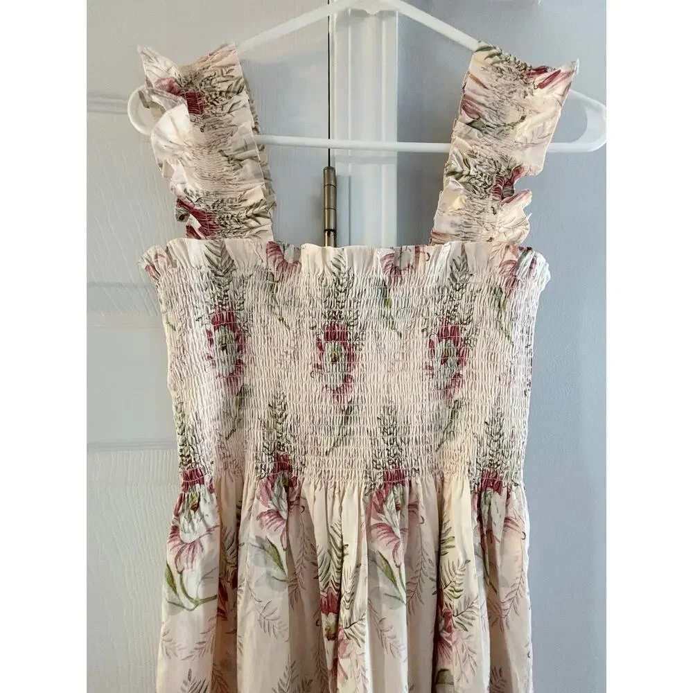 HILL HOUSE HOME Ellie Nap Dress in Paradise Floral L
